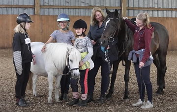 Reitunterricht f�r Gross und Klein